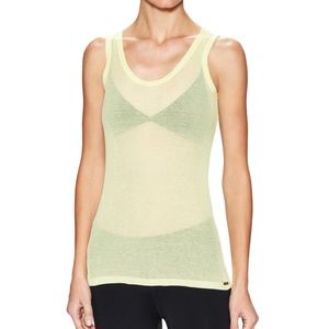 VPL Lemon Lime Scoop Light Weight Cotton Tank